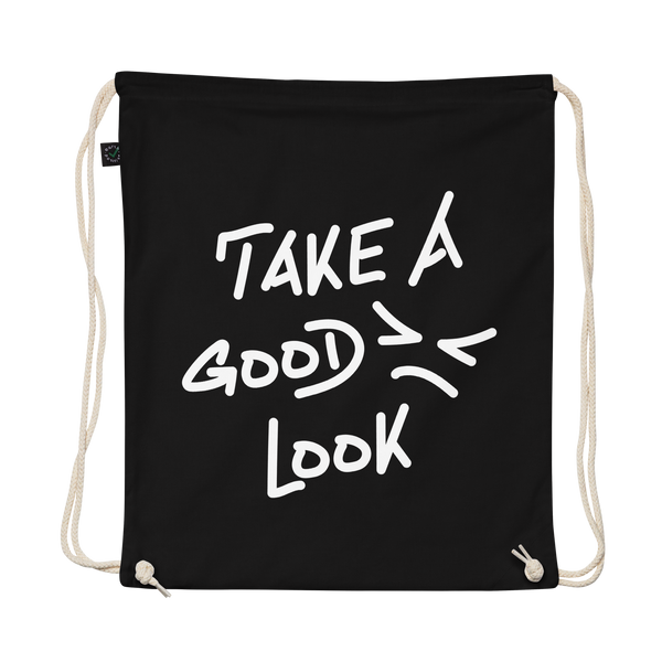 Take A Good Look Drawstring Bag